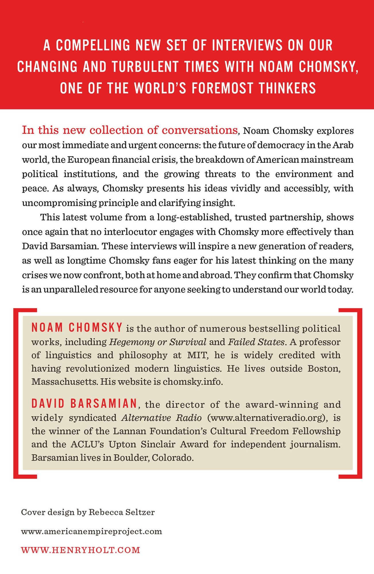 Power Systems: Conversations on Global Democratic Uprisings and the New Challenges to U.S. Empire