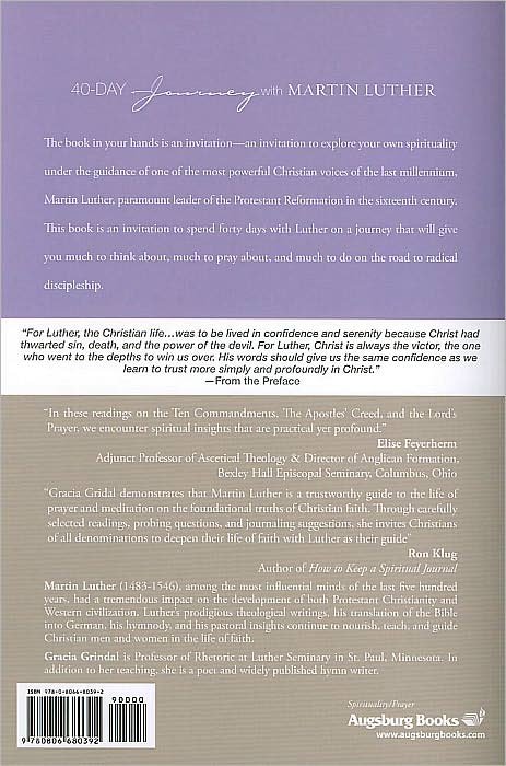 40-Day Journey with Martin Luther
