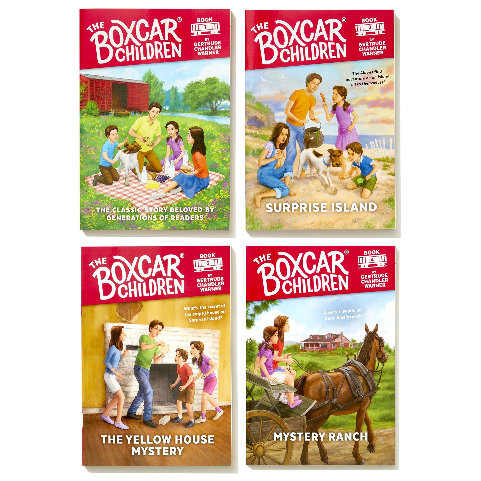 The Boxcar Children Mysteries Boxed Set #1-4