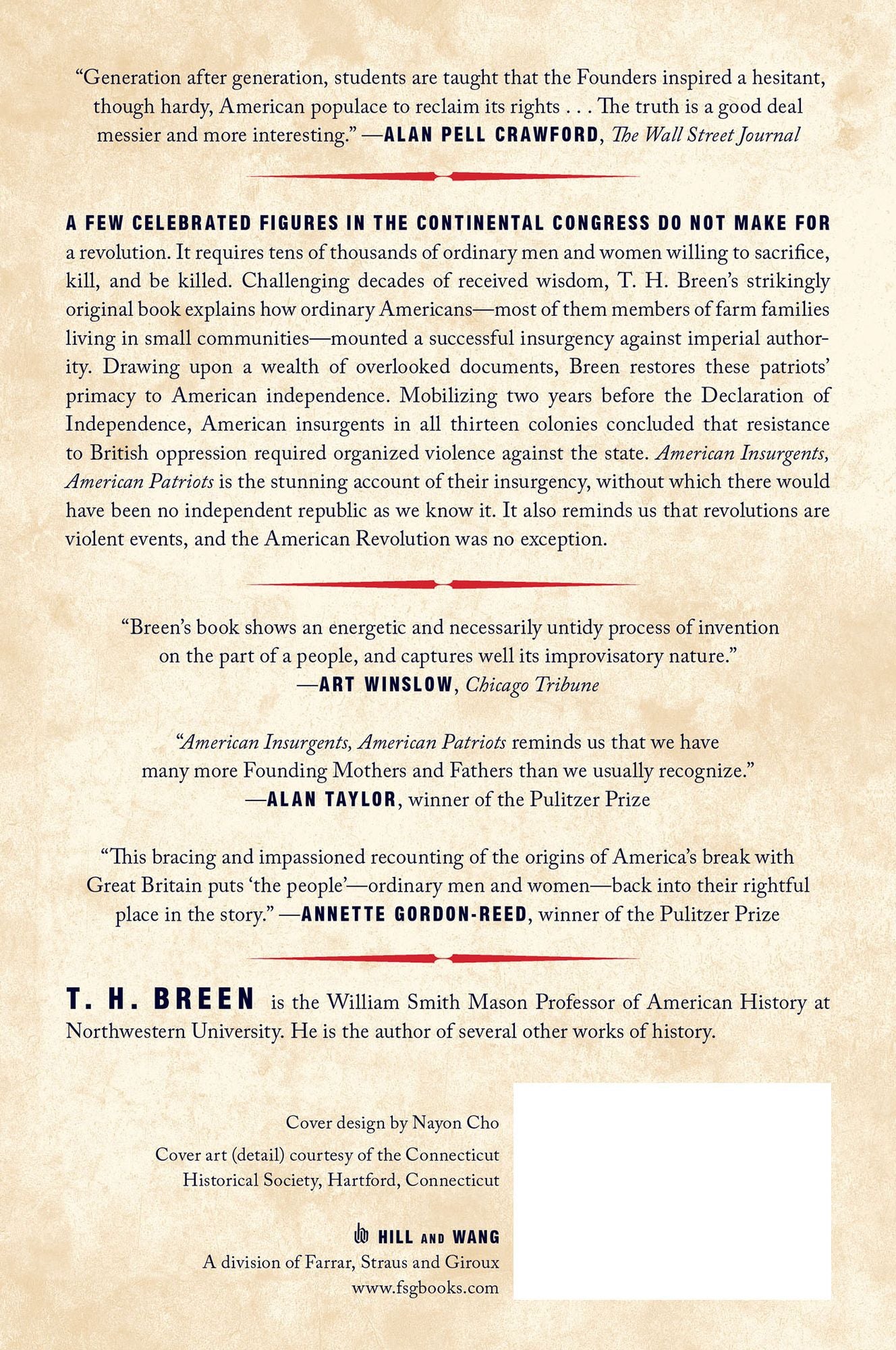 American Insurgents, American Patriots: The Revolution of the People