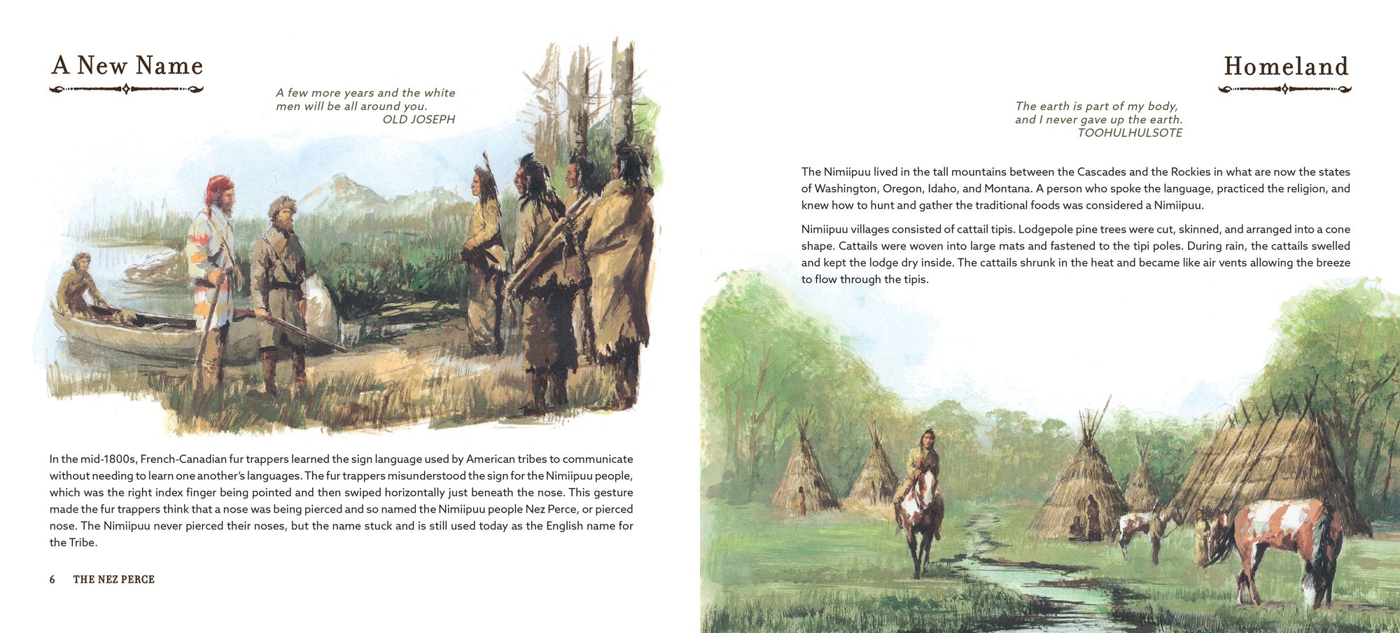 The Nez Perce (A First Americans Book)