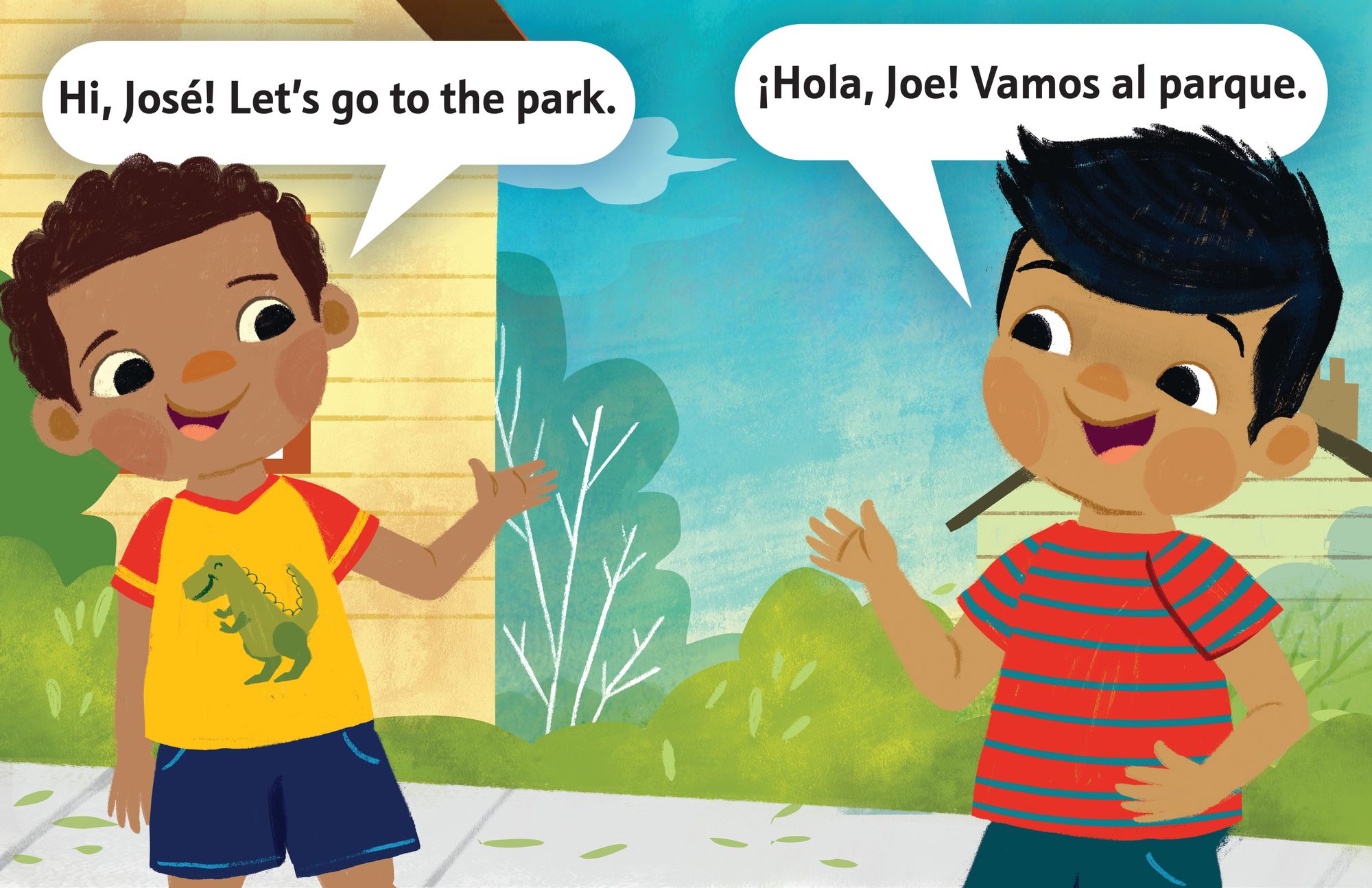 Let's Play in the Park / Juguemos en el parque