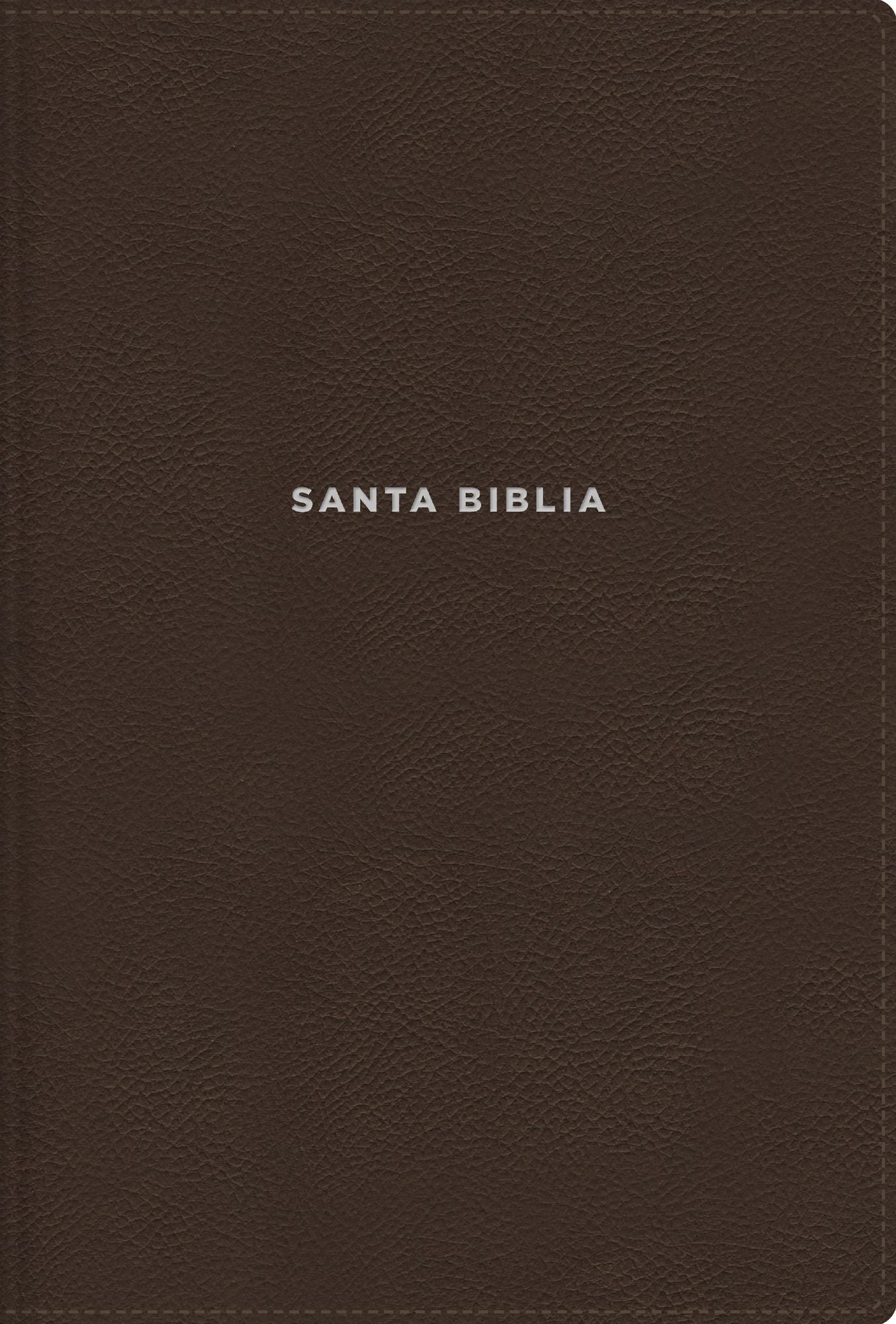 NVI, Biblia de Estudio actualizada, Revisión 2022, Leathersoft, Café, Letra grande, Interior a color, Palabras de Jesús en Rojo, Comfort Print