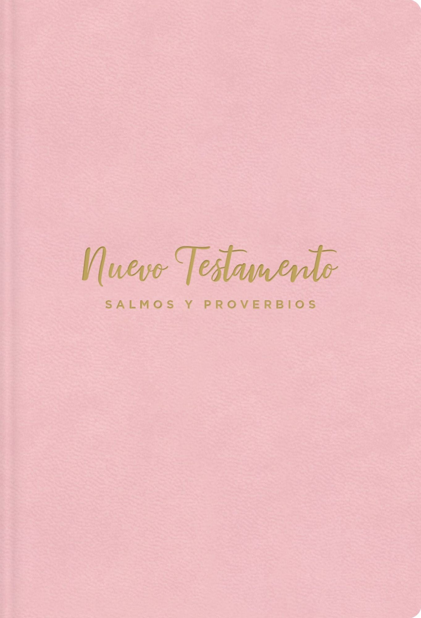 NVI, Nuevo Testamento de bolsillo, con Salmos y Proverbios, Revisión 2022, Leathersoft, Rosado, Niñas
