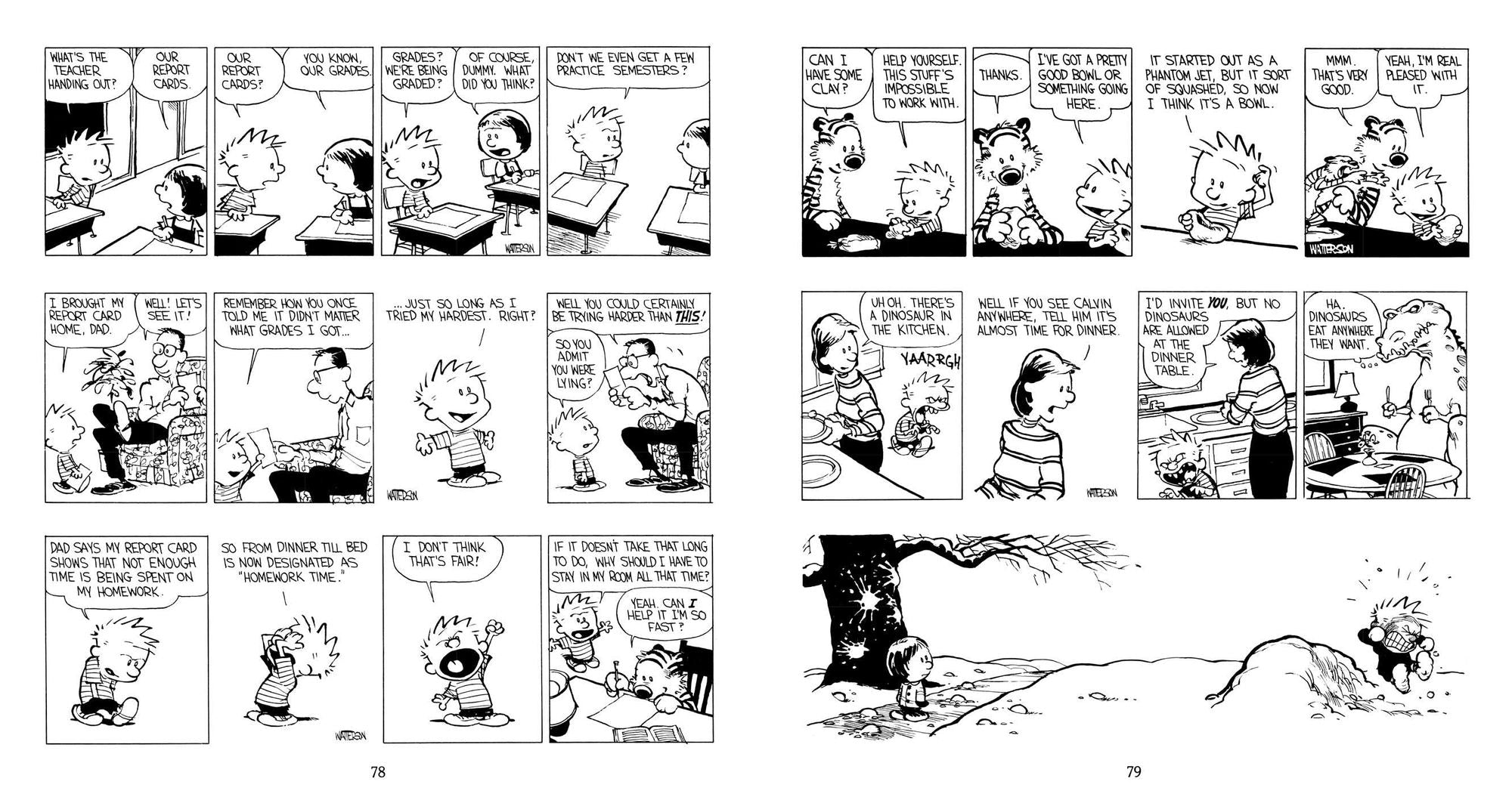 Something under the Bed Is Drooling: A Calvin and Hobbes Collection