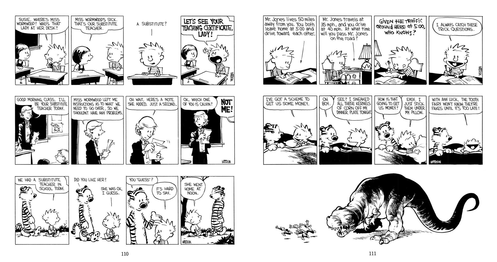Something under the Bed Is Drooling: A Calvin and Hobbes Collection