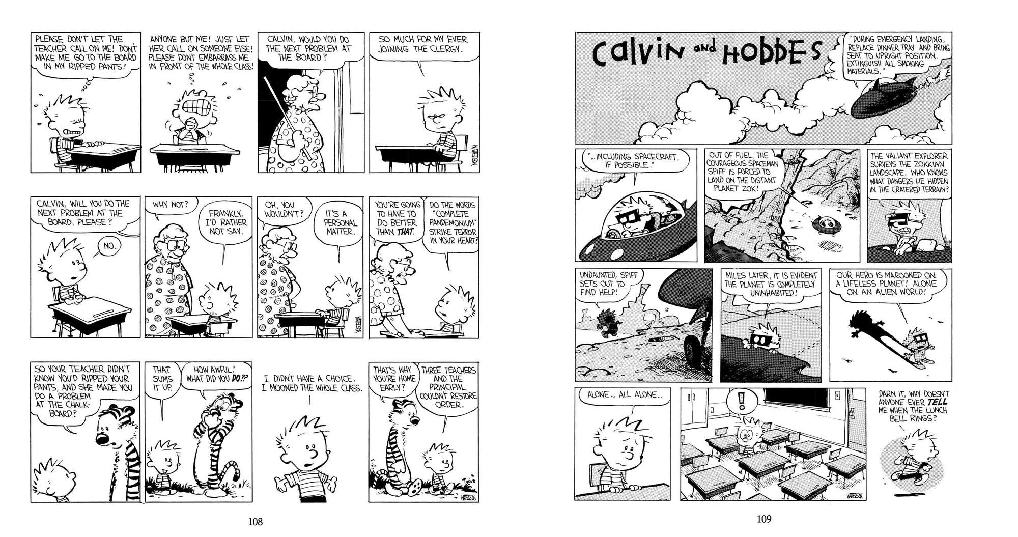 Something under the Bed Is Drooling: A Calvin and Hobbes Collection