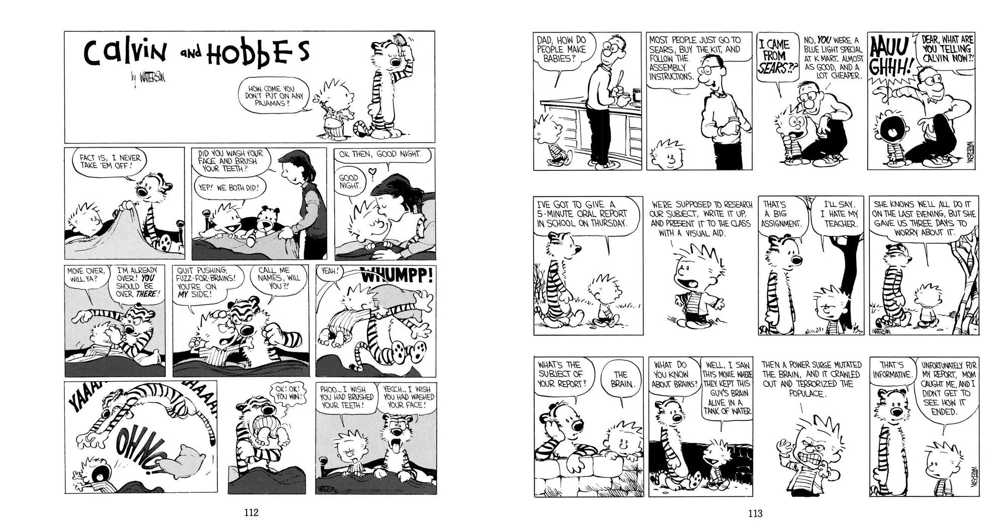 Something under the Bed Is Drooling: A Calvin and Hobbes Collection