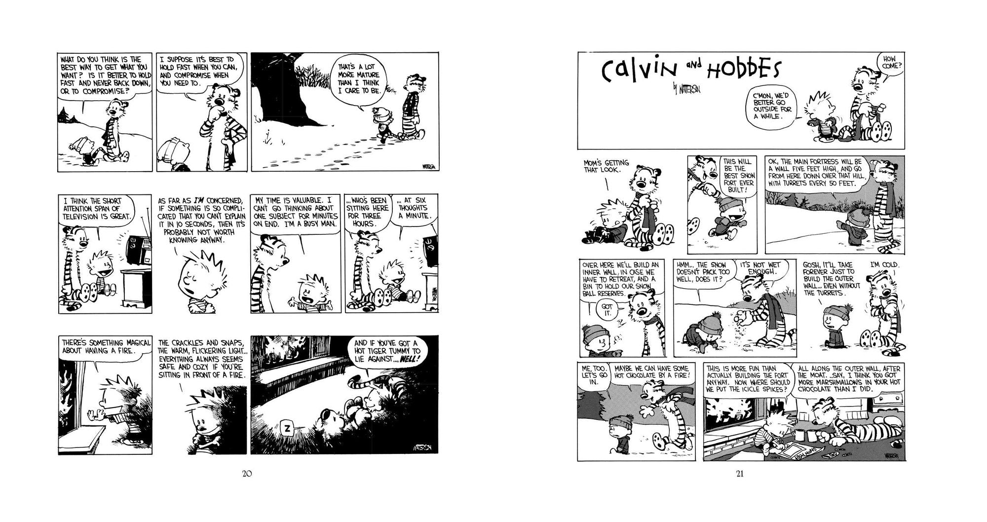 The Revenge of the Baby-Sat: A Calvin and Hobbes Collection