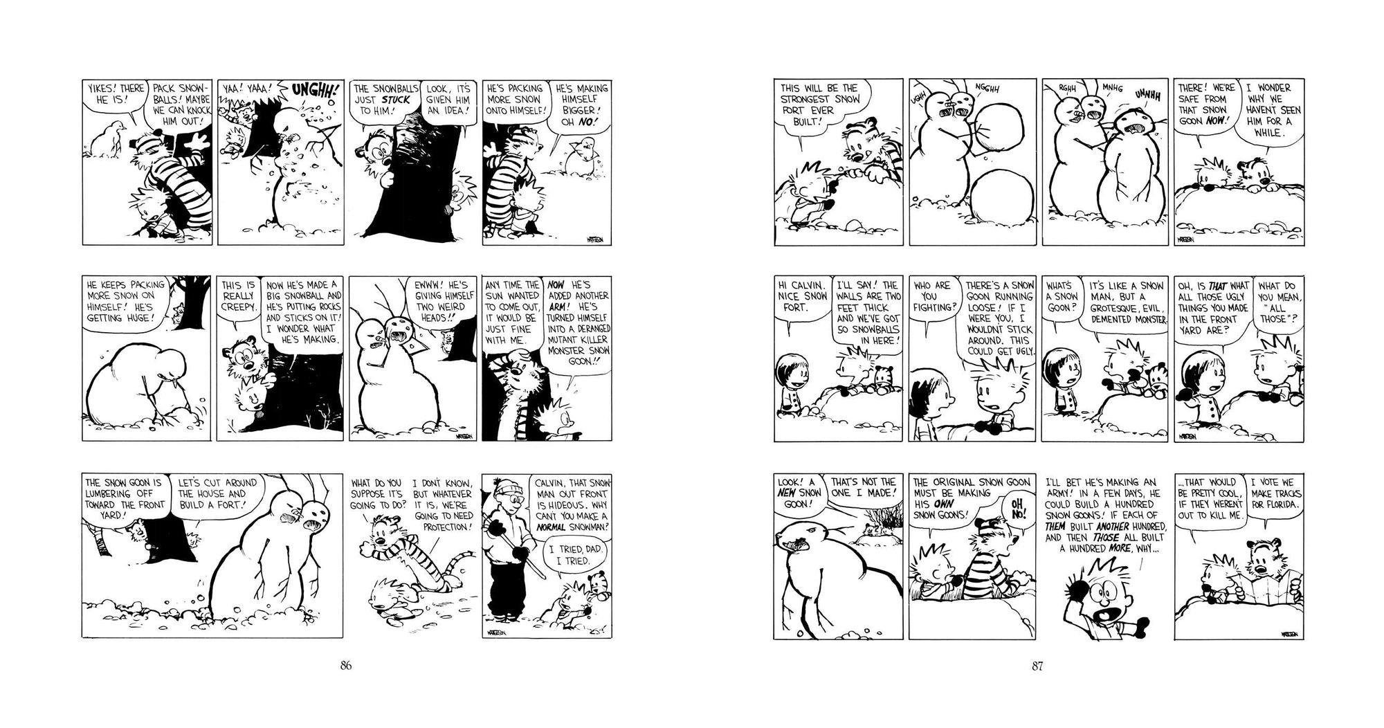 Attack of the Deranged Mutant Killer Monster Snow Goons: A Calvin and Hobbes Collection