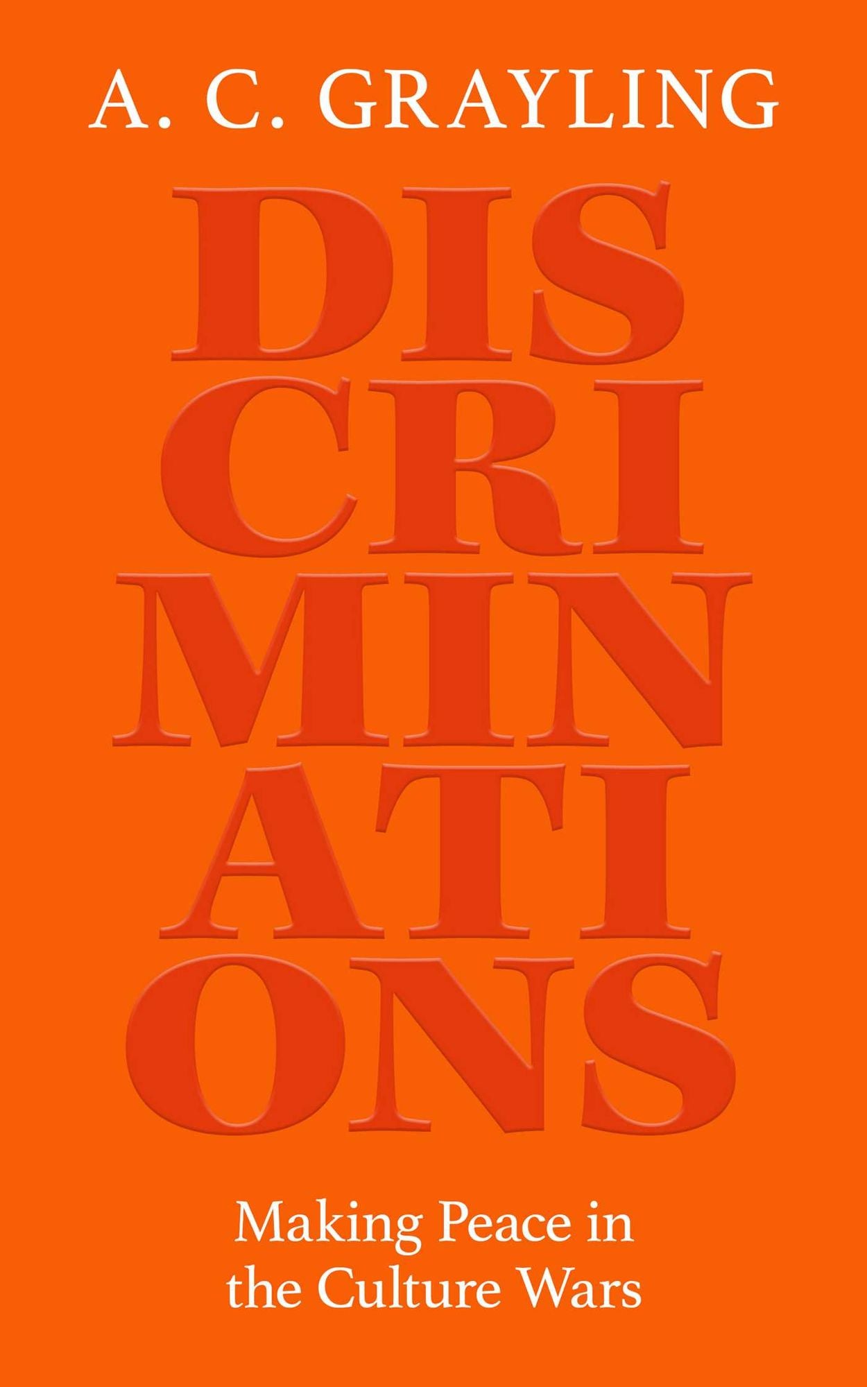 Discriminations: Making Peace in the Culture Wars