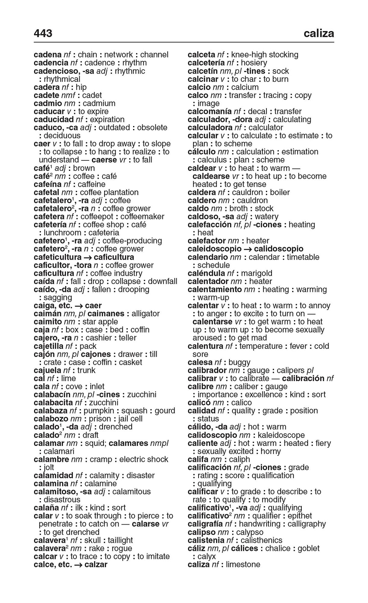 Merriam-Webster's Word-for-Word Spanish-English Dictionary