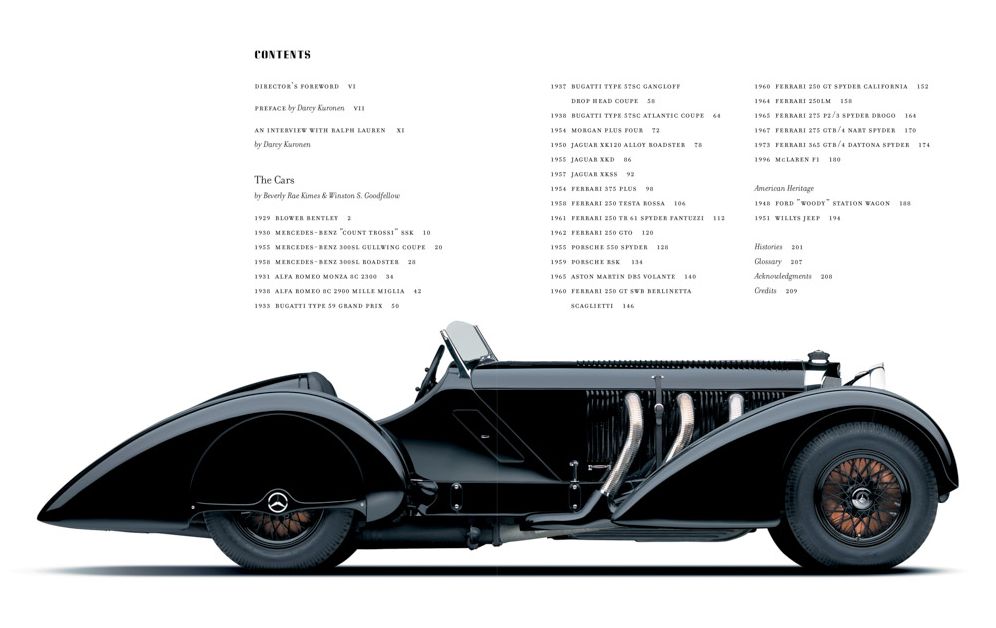 Speed, Style, and Beauty: Cars from the Ralph Lauren Collection