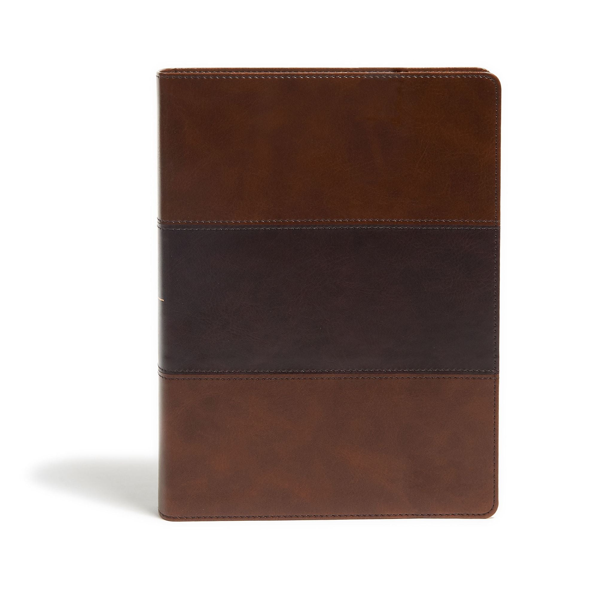 KJV Study Bible, Full-Color, Saddle Brown LeatherTouch, Indexed
