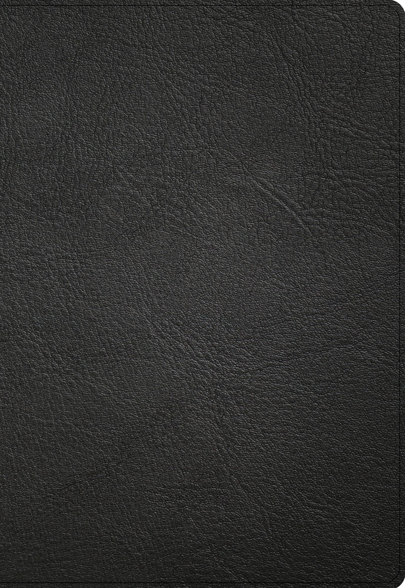 NASB Super Giant Print Reference Bible, Black Genuine Leather