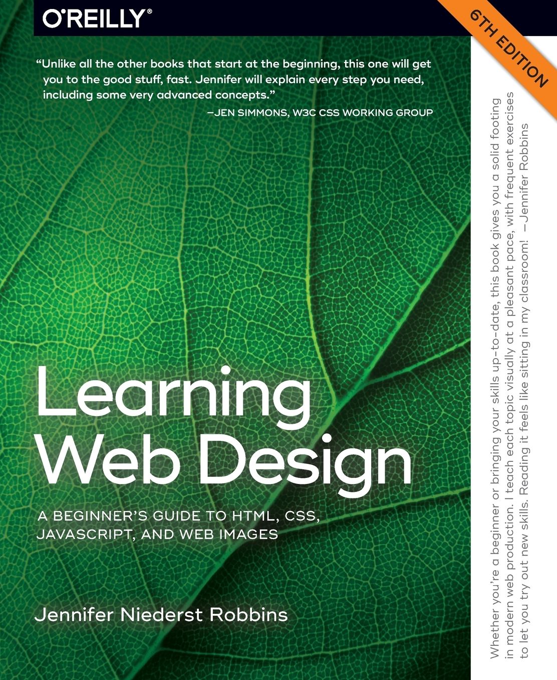Learning Web Design: A Beginner's Guide to HTML, CSS, JavaScript, and Web Images