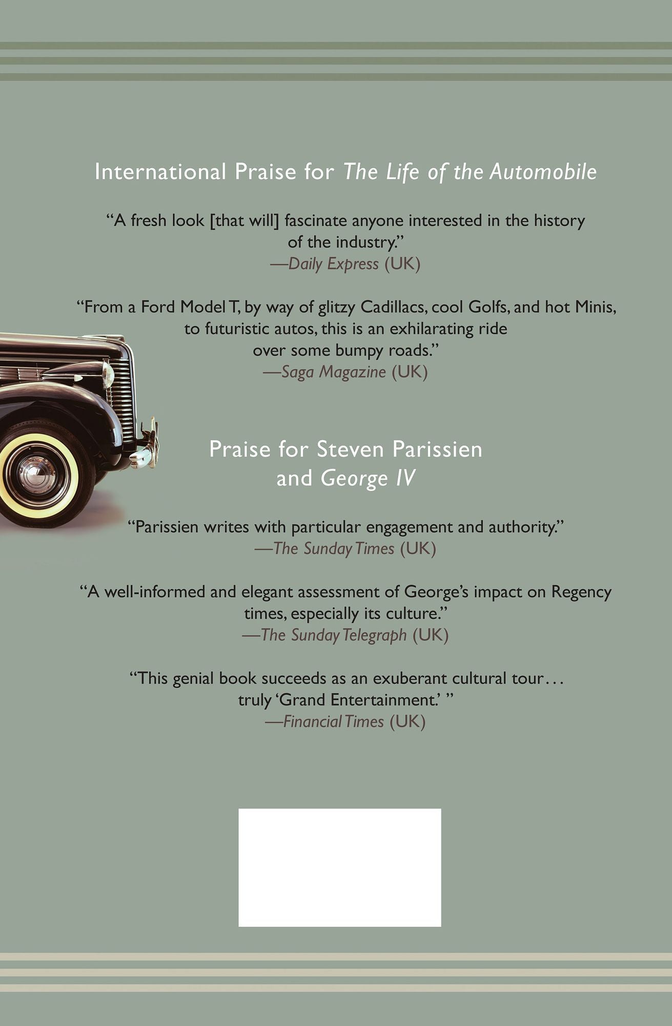 The Life of the Automobile: The Complete History of the Motor Car