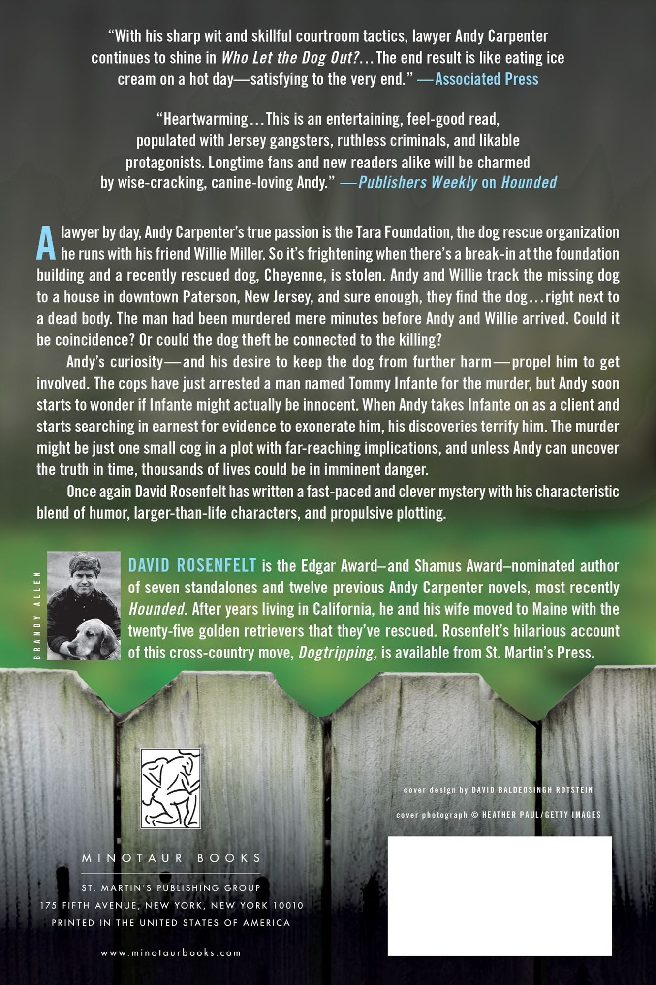 Who Let the Dog Out? (Andy Carpenter Series #13)
