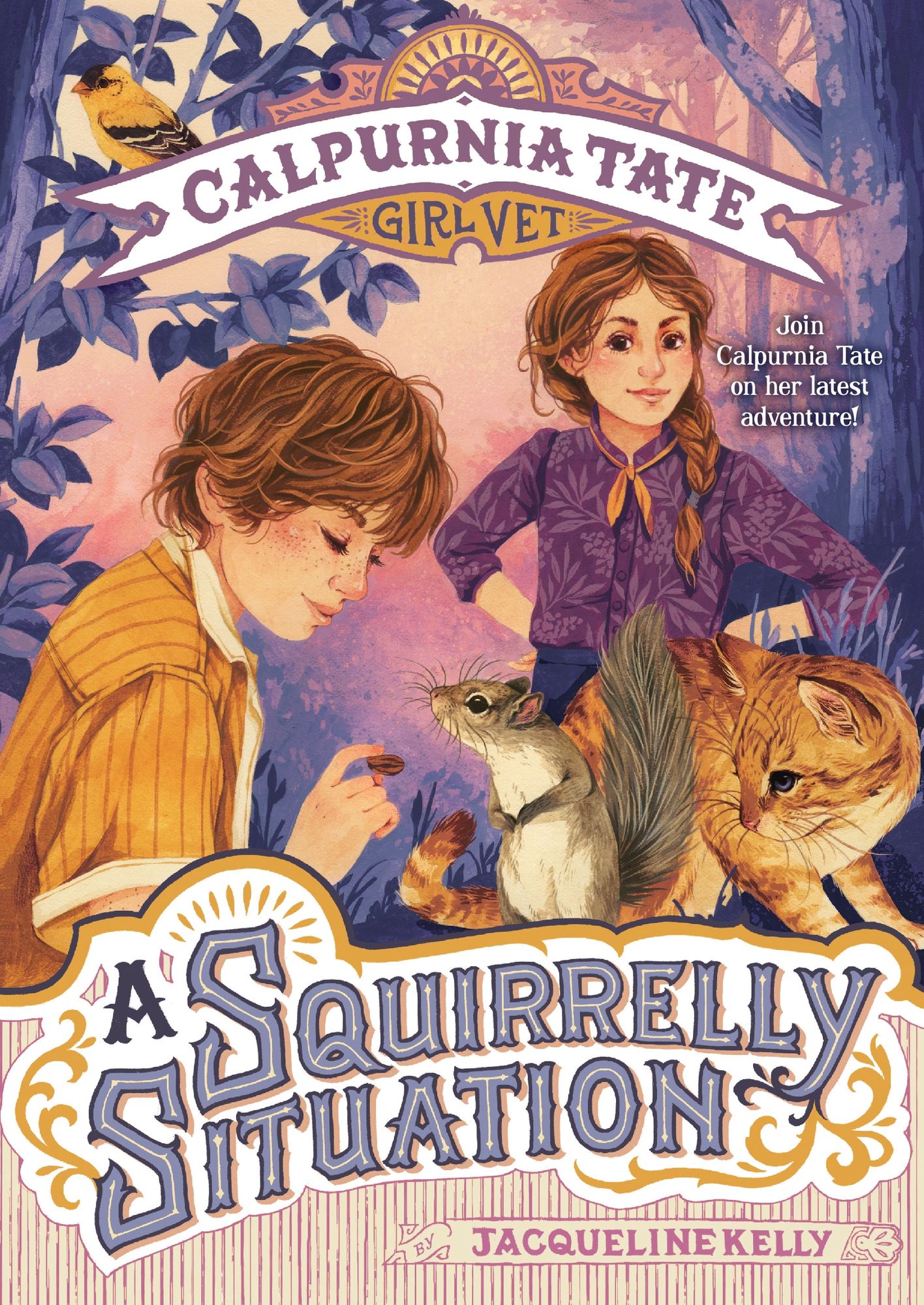 A Squirrelly Situation (Calpurnia Tate, Girl Vet Series #5)