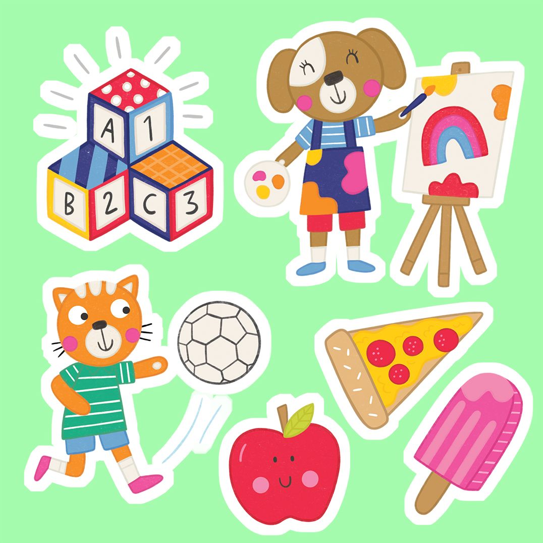 Sticker Countdown: Back to School