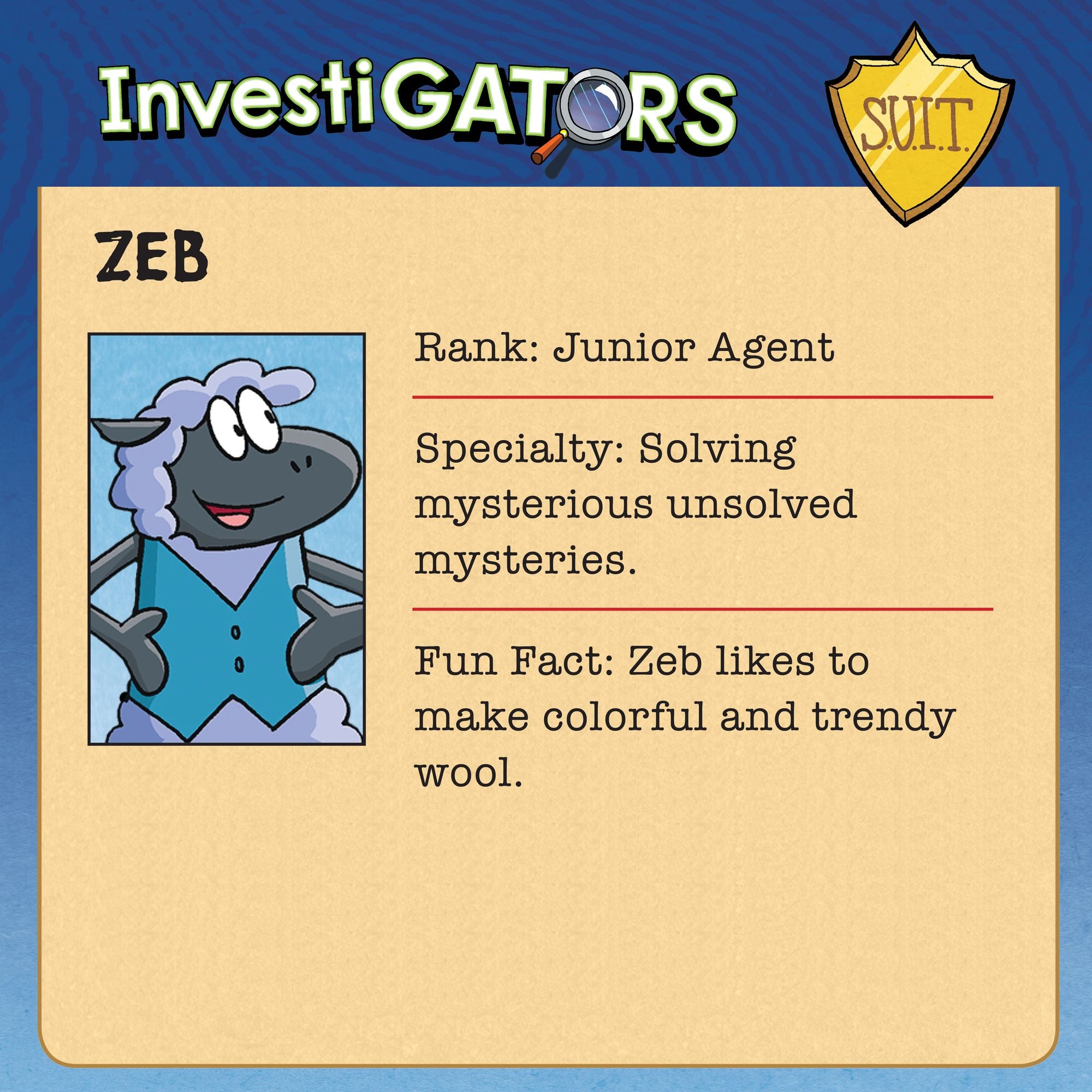 Investigators: Agents of S.U.I.T.: Sew Much Trouble
