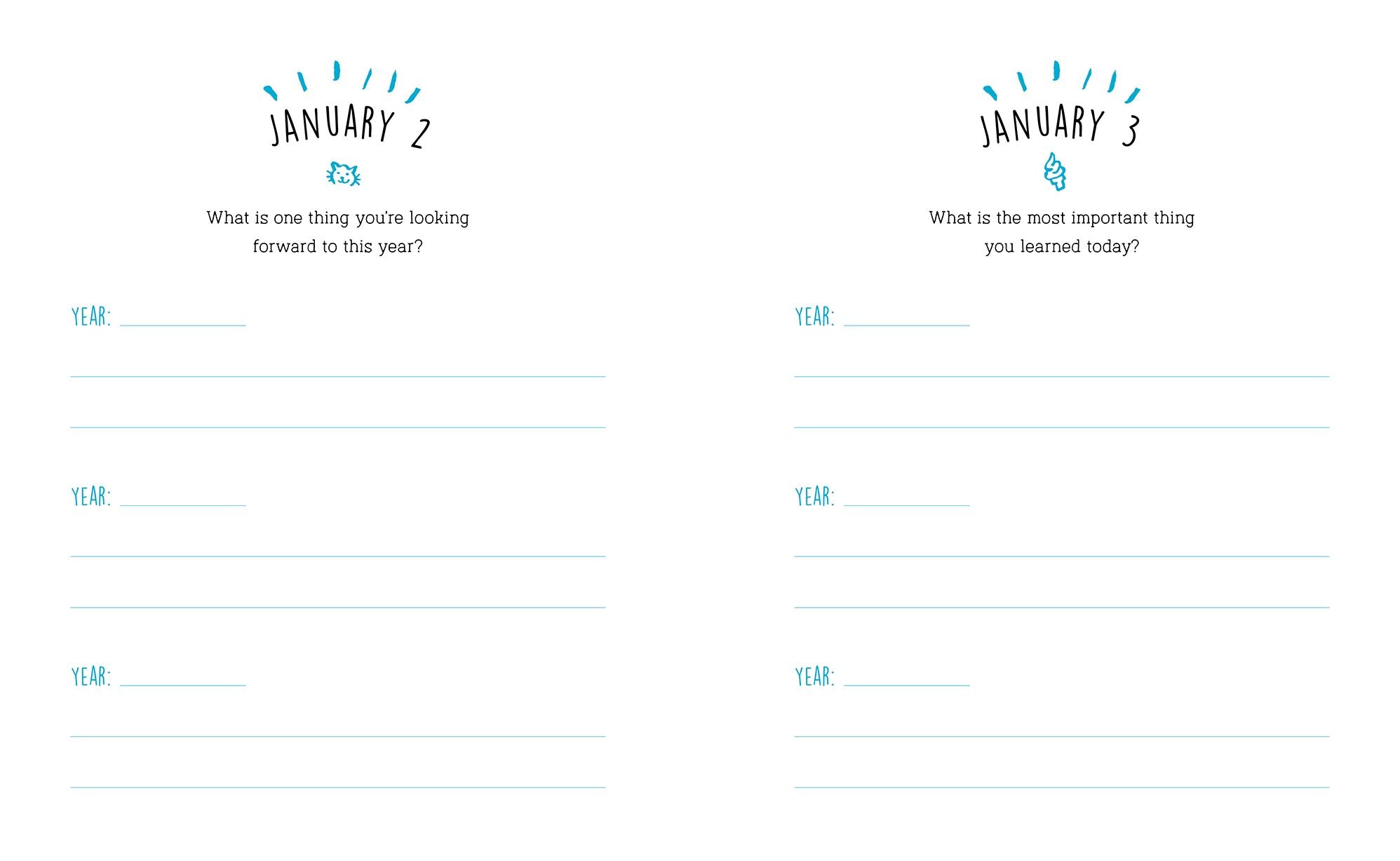 One Question a Day for Kids (Large Format): A 3-Year Journal: Create Your Own Personal Time Capsule
