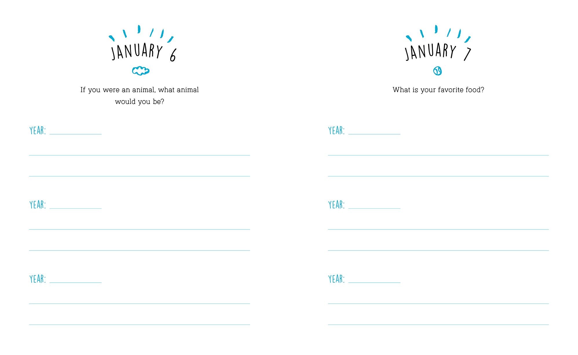 One Question a Day for Kids (Large Format): A 3-Year Journal: Create Your Own Personal Time Capsule