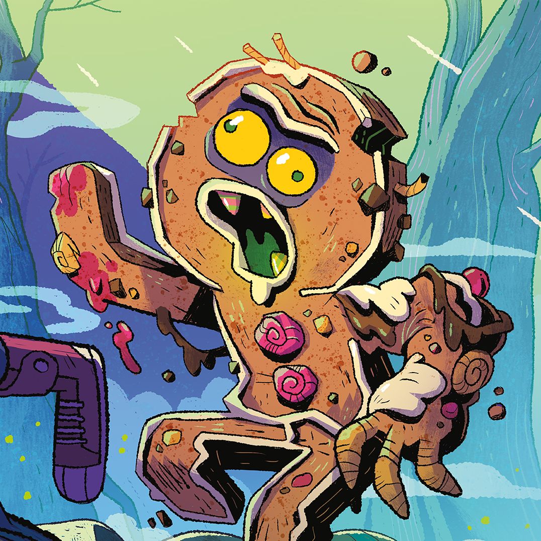 The Gingerbread Monster