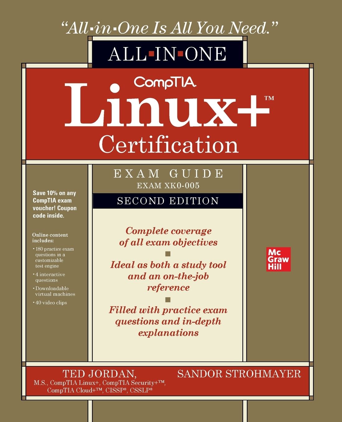 CompTIA Linux+ Certification All-in-One Exam Guide, Second Edition (Exam XK0-005)