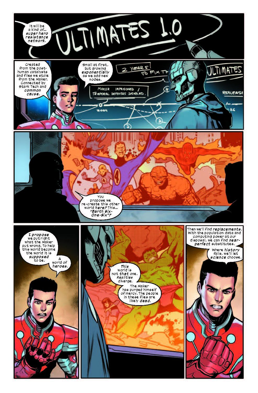 Ultimates By Deniz Camp Vol. 1: Fix The World