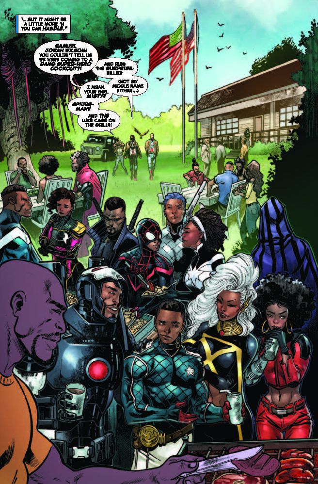 Sam Wilson, Captain America: Better Angels