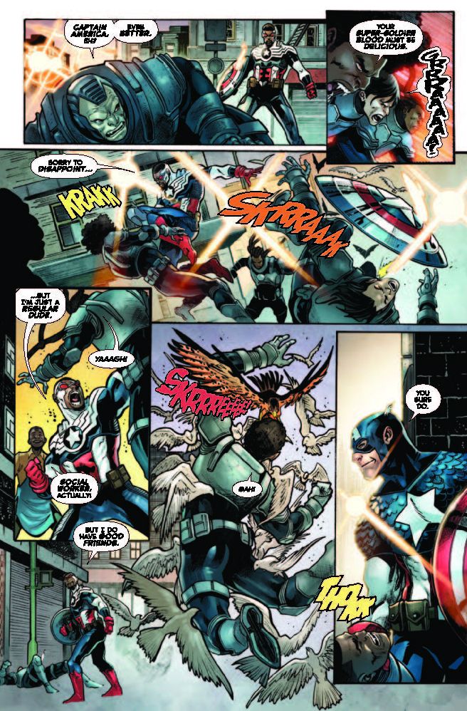 Sam Wilson, Captain America: Better Angels