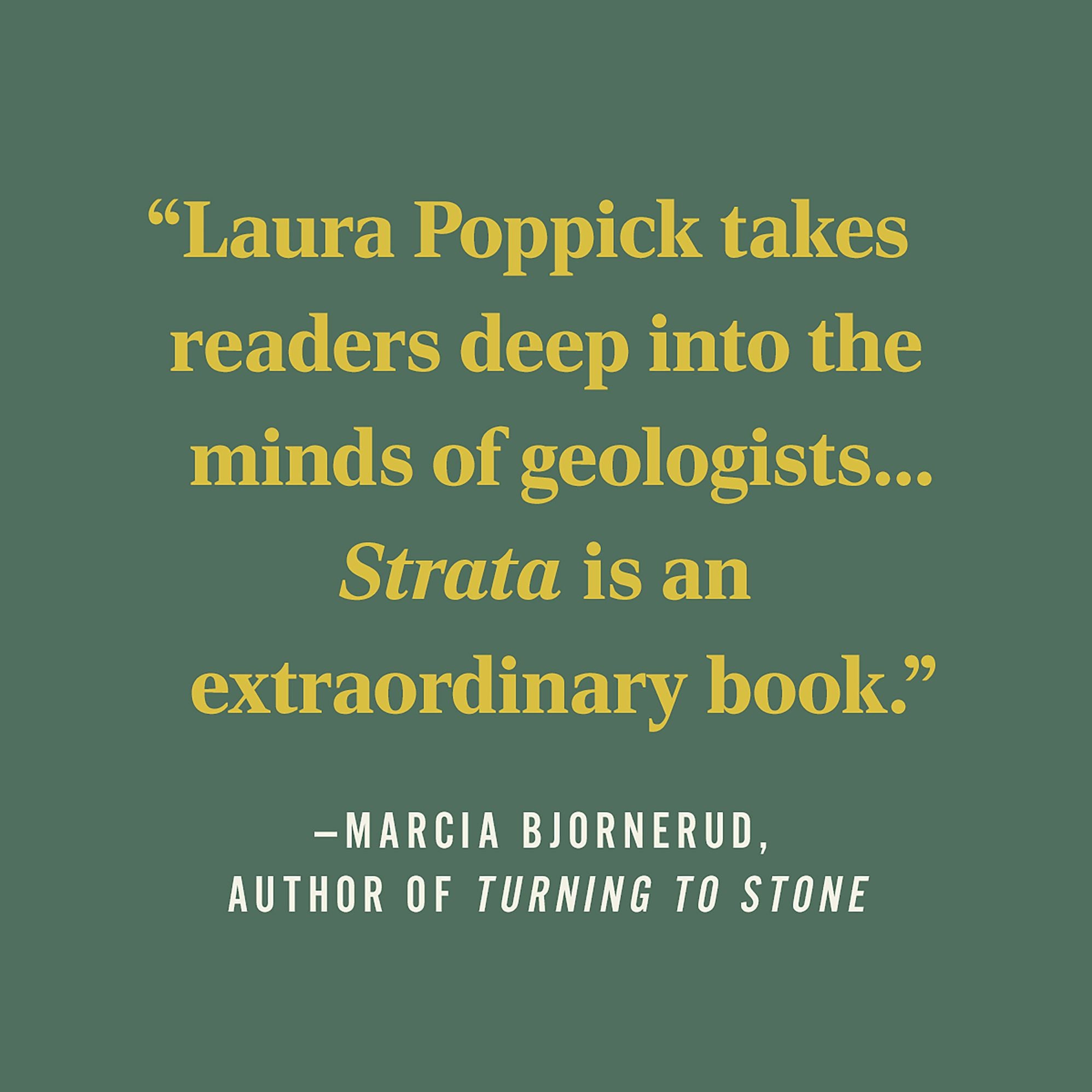 Strata: Stories from Deep Time
