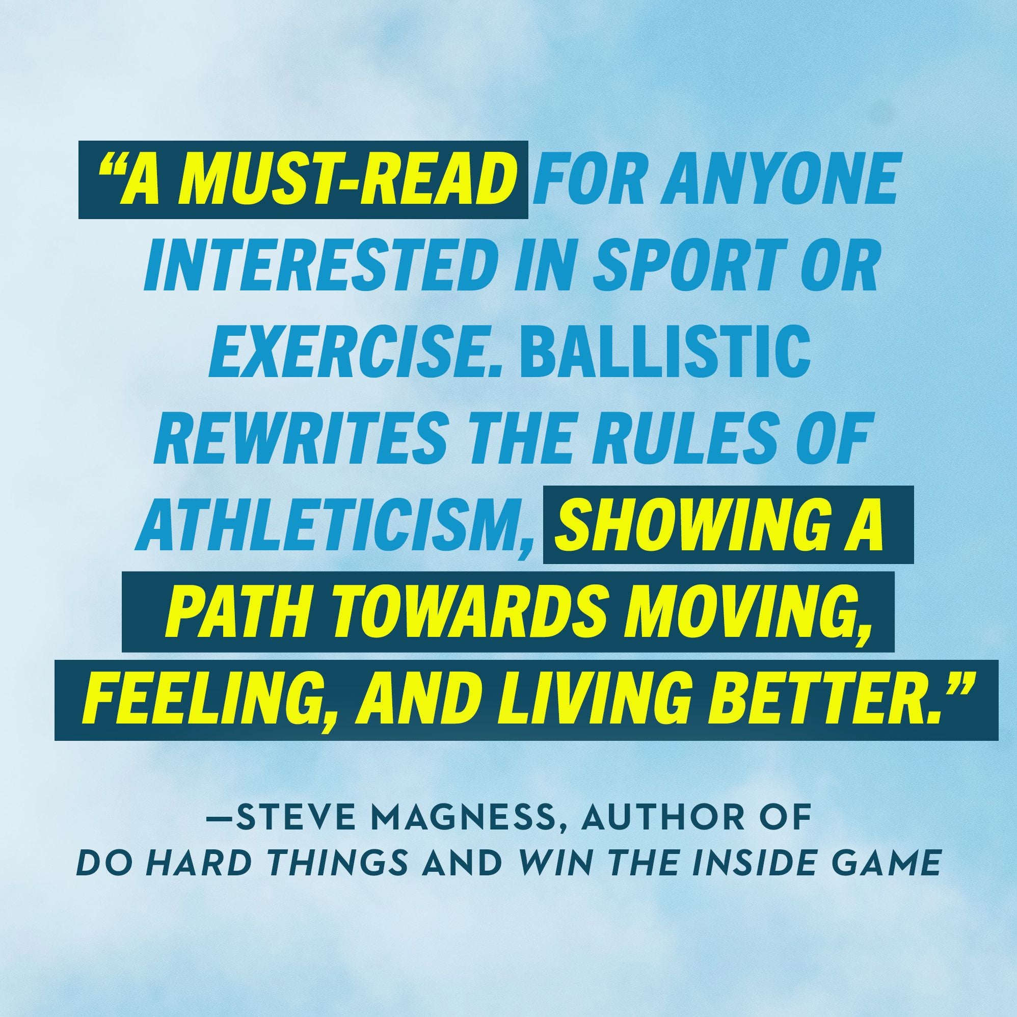 Ballistic: The New Science of Injury-Free Athletic Performance