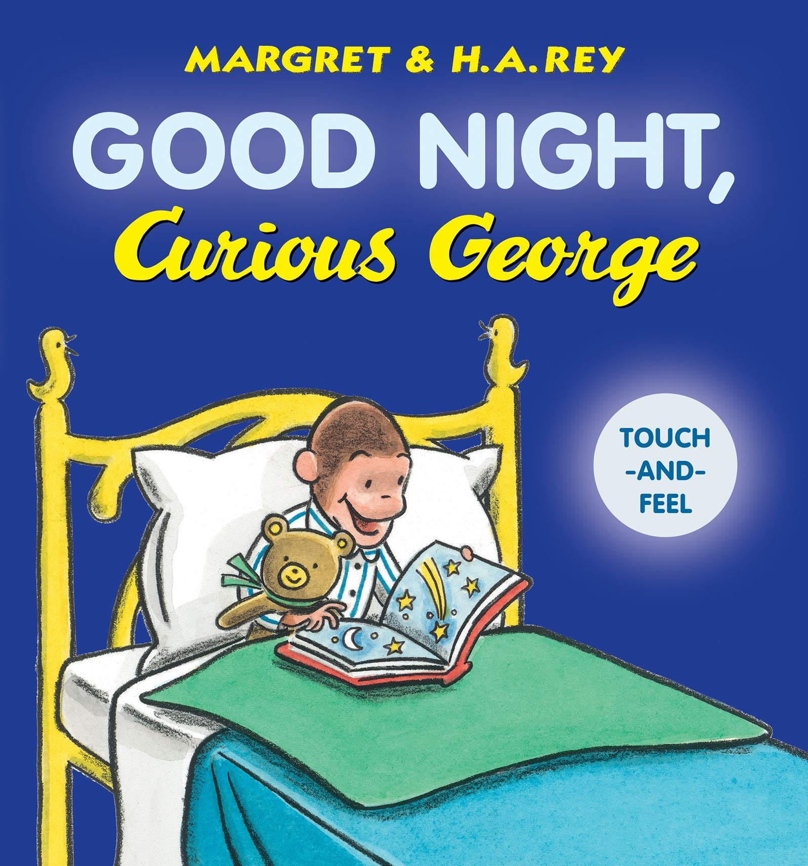 Good Night, Curious George Padded Touch-and-Feel