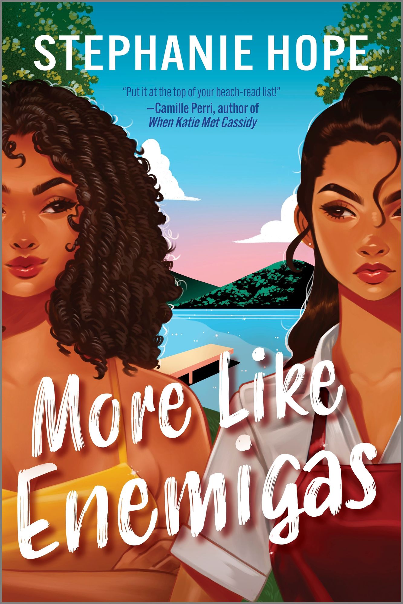 More Like Enemigas: A Heartfelt and Humorous Sapphic Rivals to Lovers Romance with Wedding Hijinx, Family Secrets, and Tons of Sparks