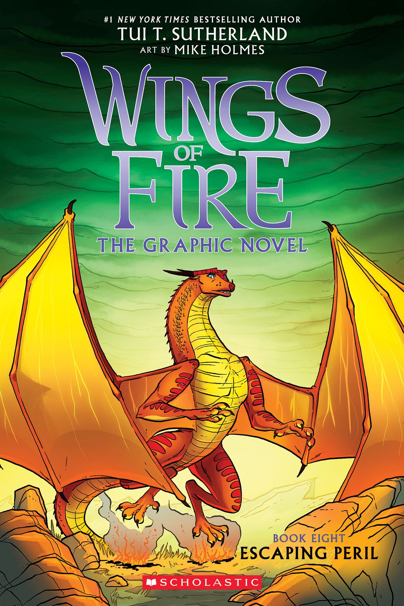 Escaping Peril: Wings of Fire Graphic Novel #8