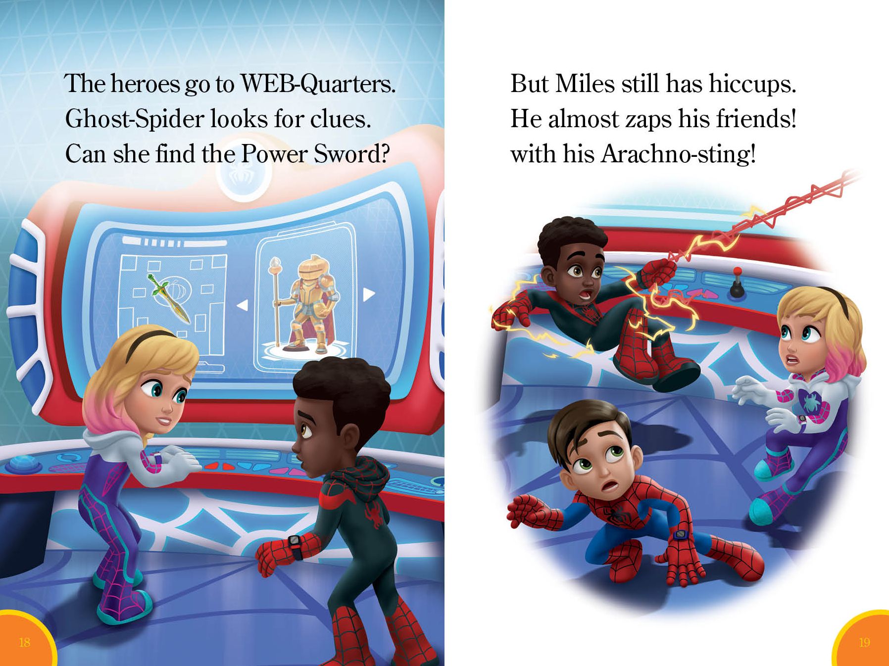 World of Reading: Spidey and His Amazing Friends: Super Hero Hiccups