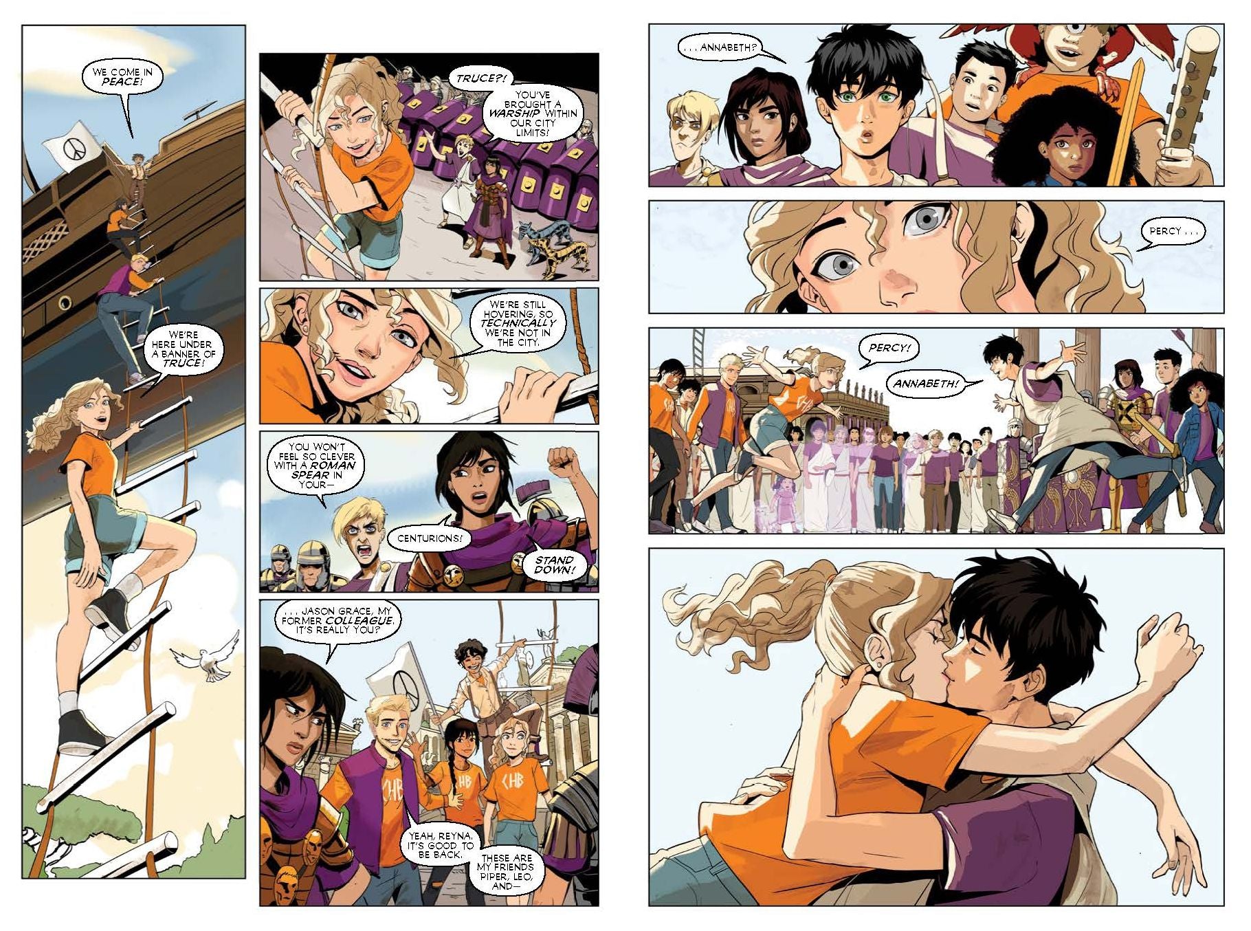 The Mark of Athena: The Graphic Novel (Heroes of Olympus Series #3)
