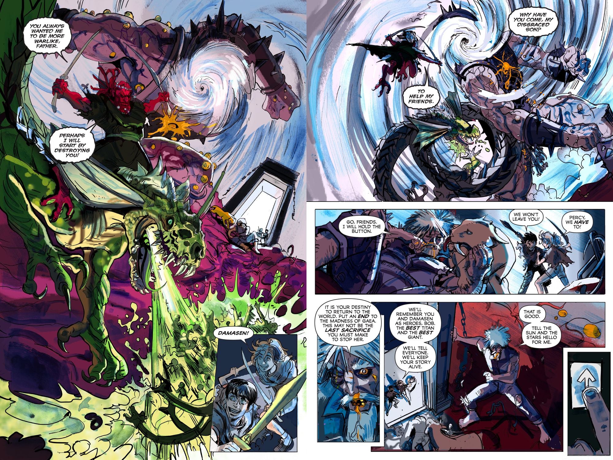 The House of Hades: The Graphic Novel (Heroes of Olympus Series #4)