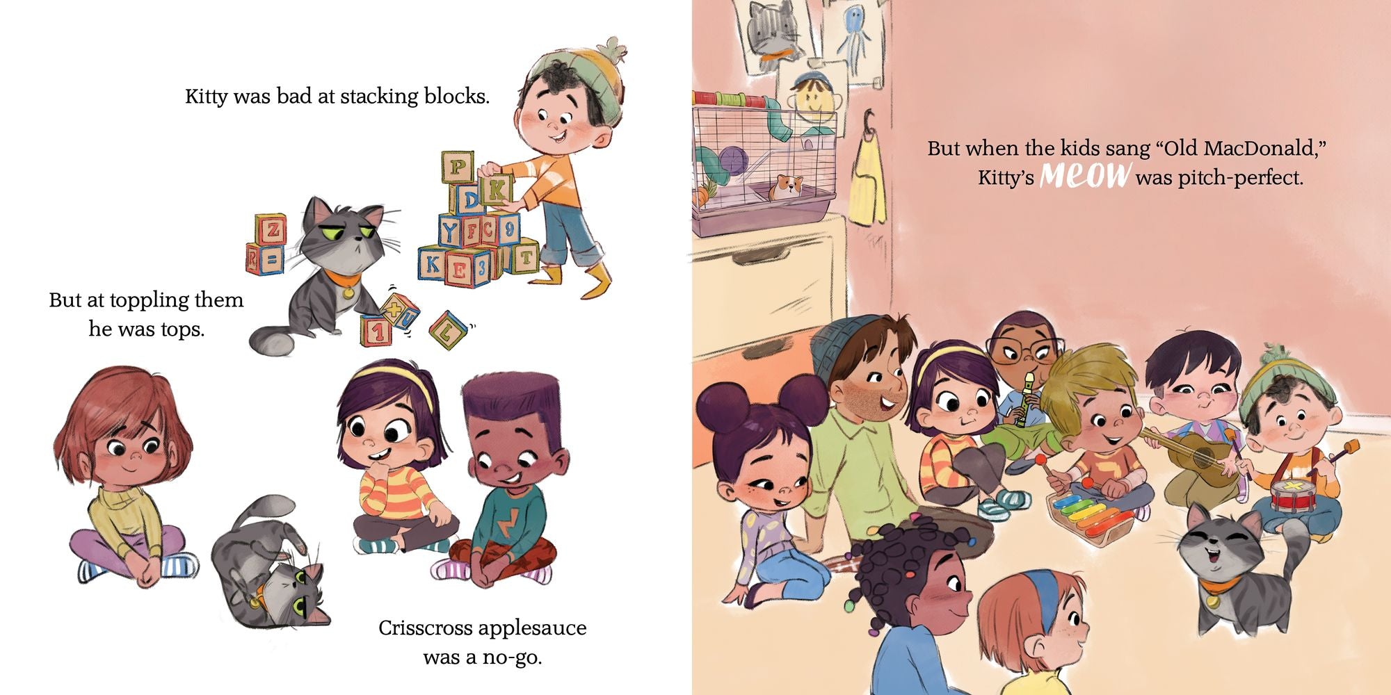 Kitty vs. Kindergarten