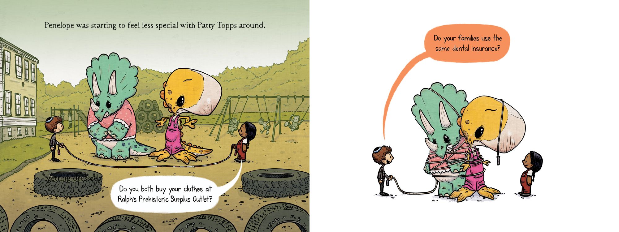 Penelope Rex vs. the New Kid