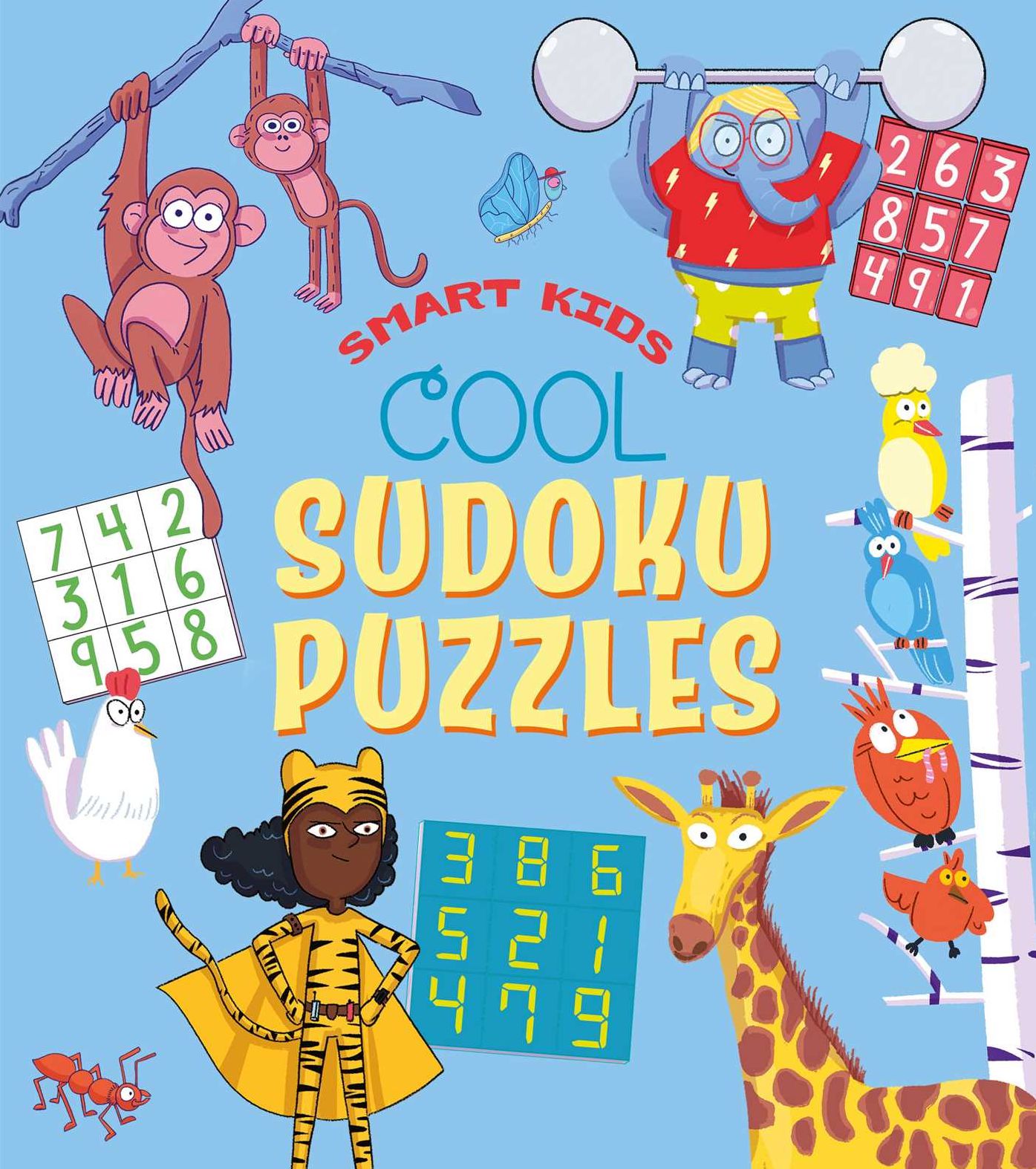 Smart Kids: Cool Sudoku Puzzles: Over 50 Puzzles