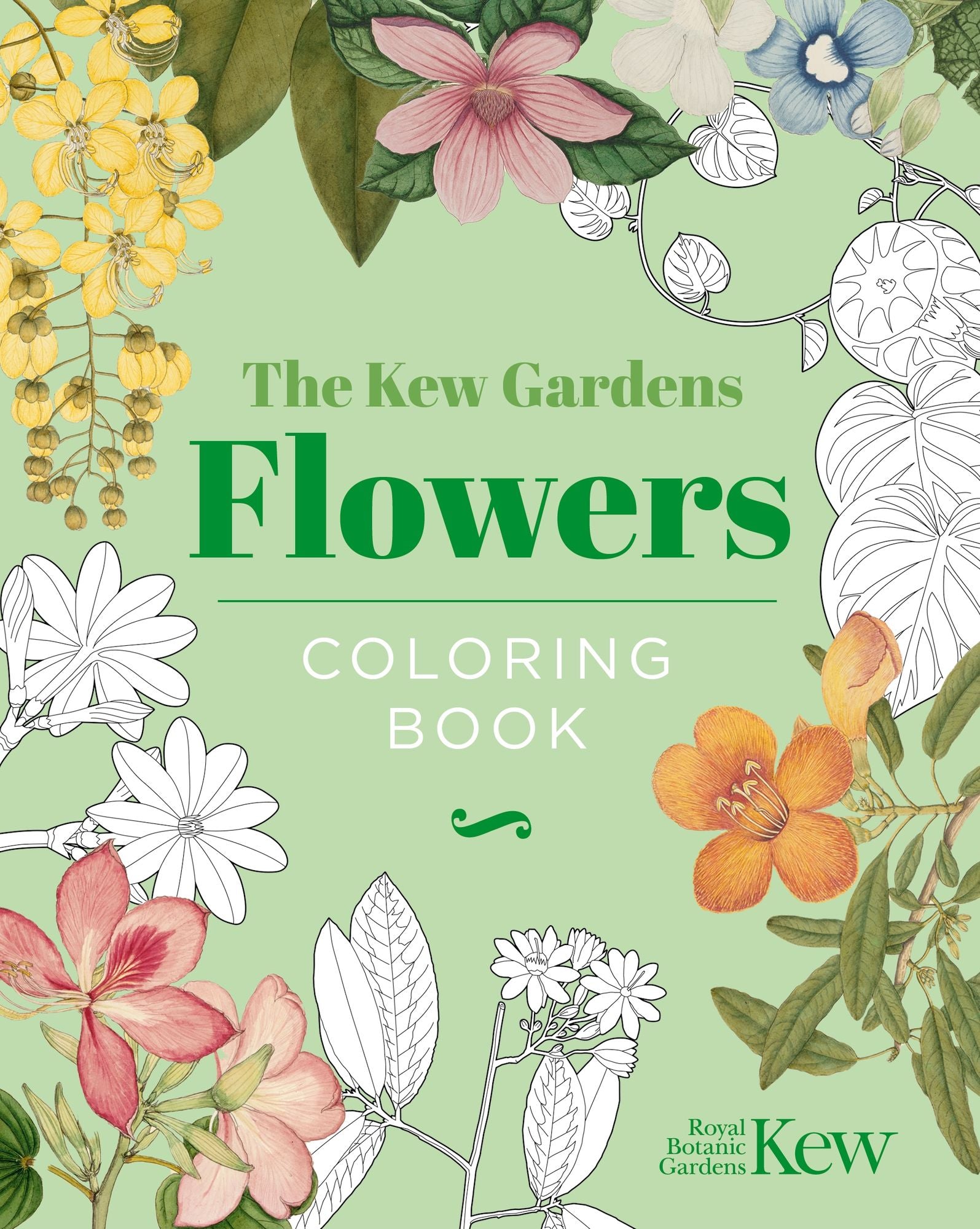HC Kew Gardens Flowers Coloring Book