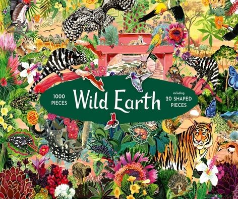 Wild Earth 1000 Piece Jigsaw with 20 Shaped Pieces: Stories of nature's greatest comebacks