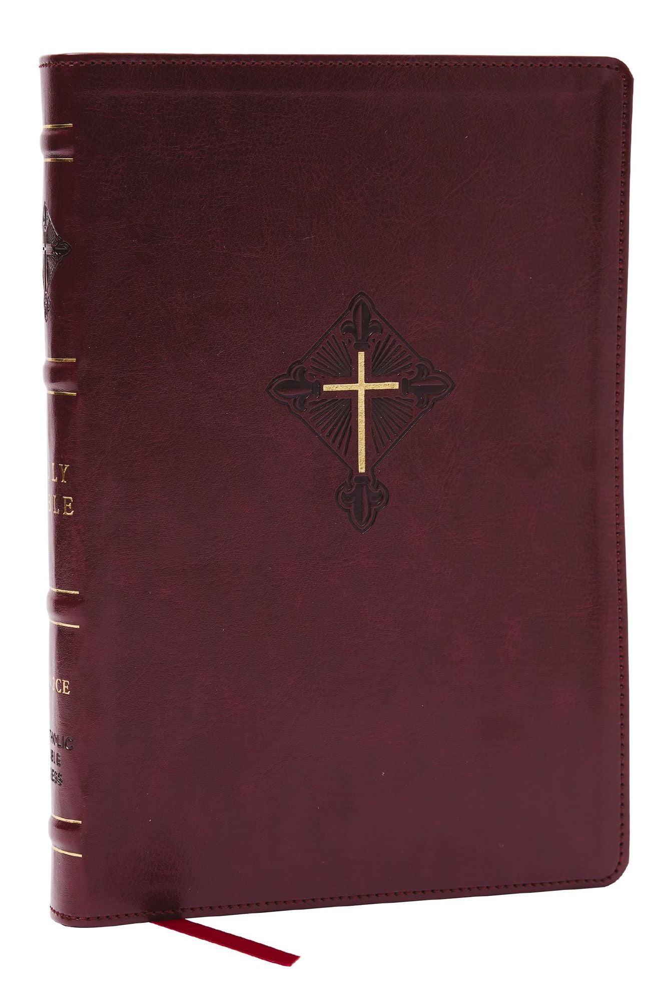 RSV2CE, Thinline Large Print Catholic Bible, Crimson Leathersoft, Comfort Print