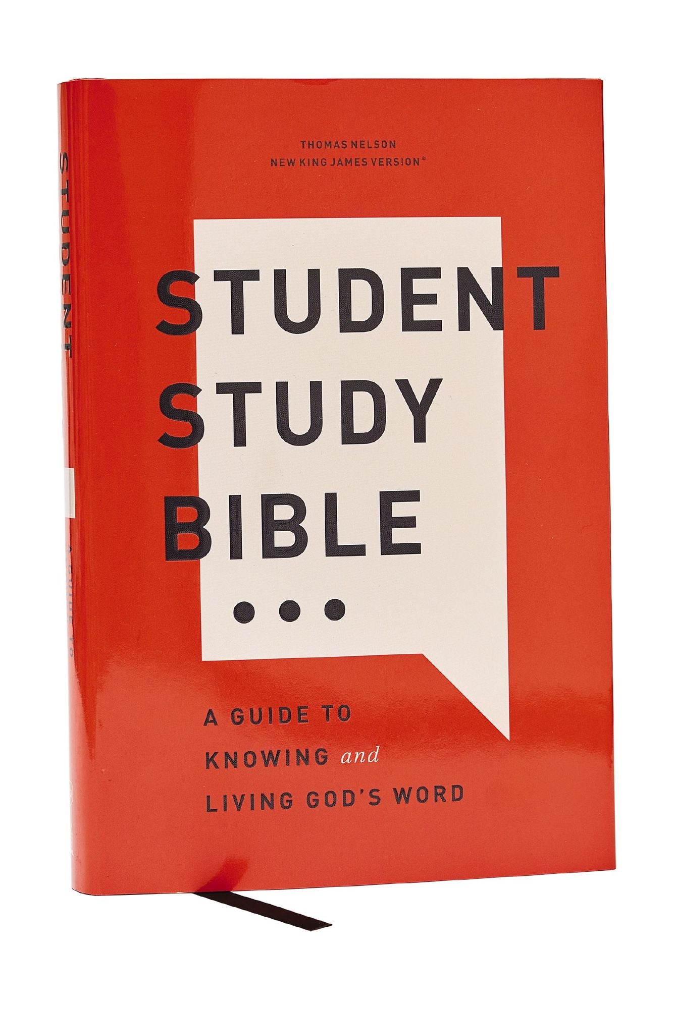 Student Study Bible: A Guide to Knowing and Living God's Word (NKJV, Hardcover, Red Letter, Comfort Print)