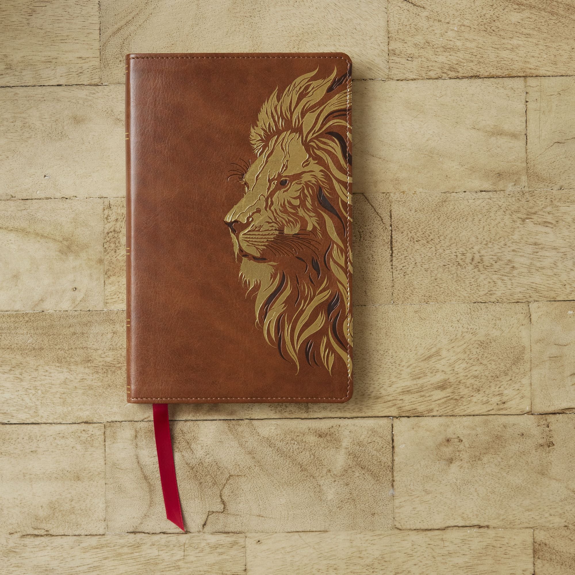 KJV, Personal Size New Testament, Tan Leathersoft, Red Letter, Comfort Print