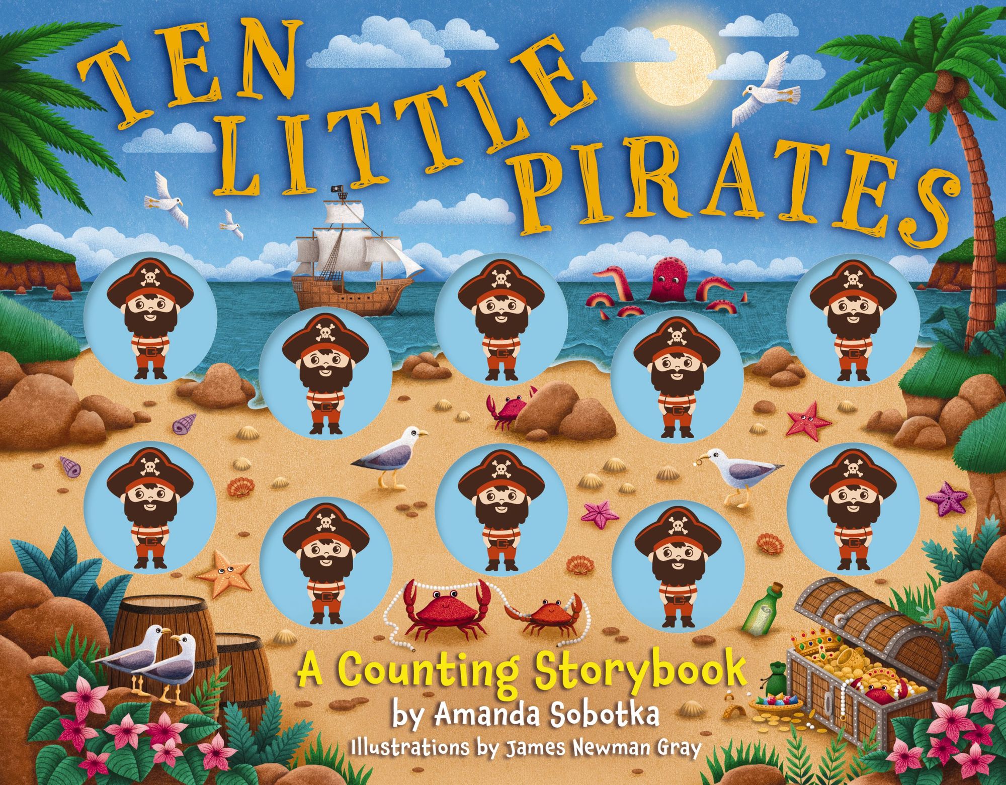 Ten Little Pirates: A Counting Storybook