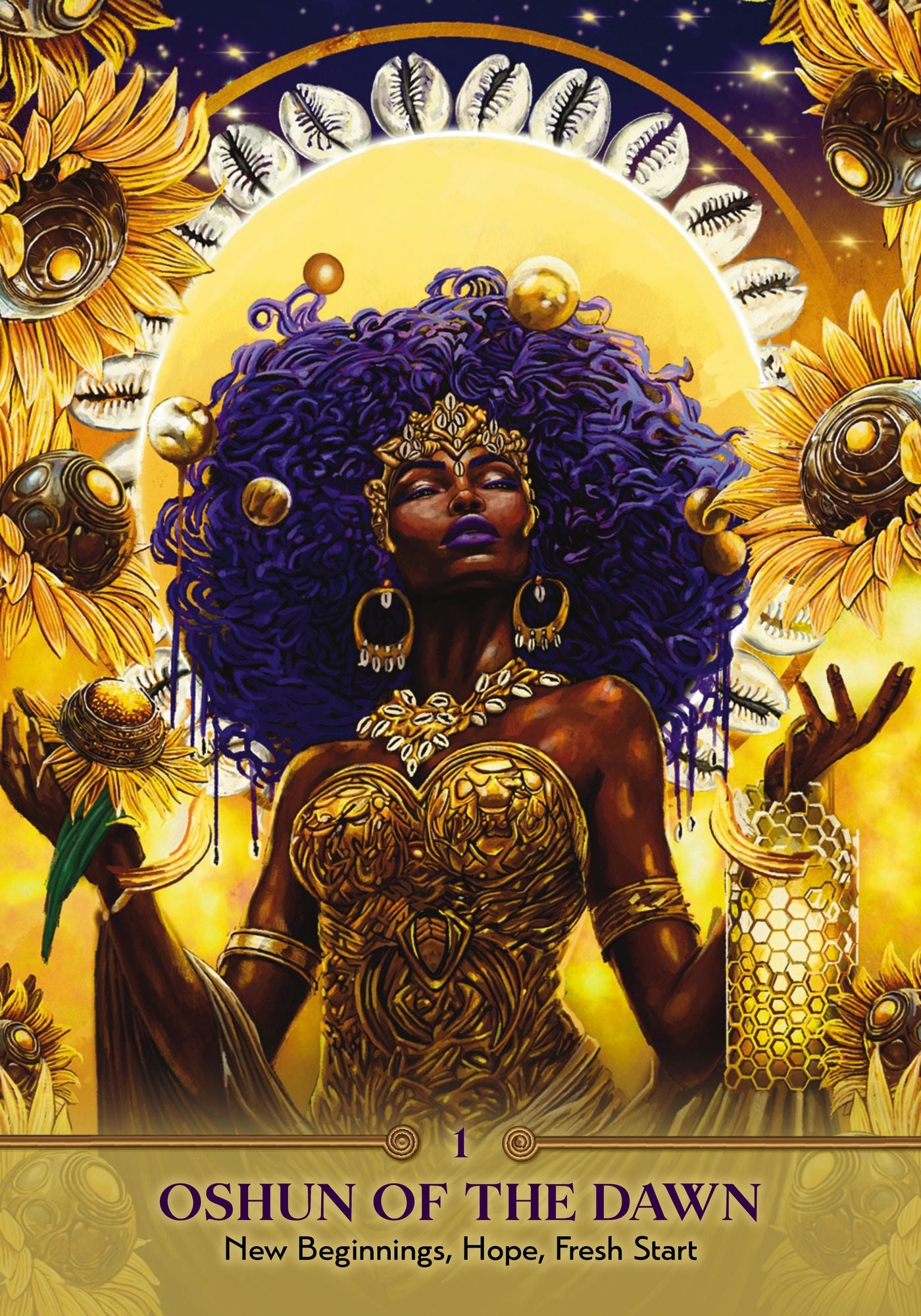 Faces of Oshun Oracle: A 44-Card Deck and Guidebook